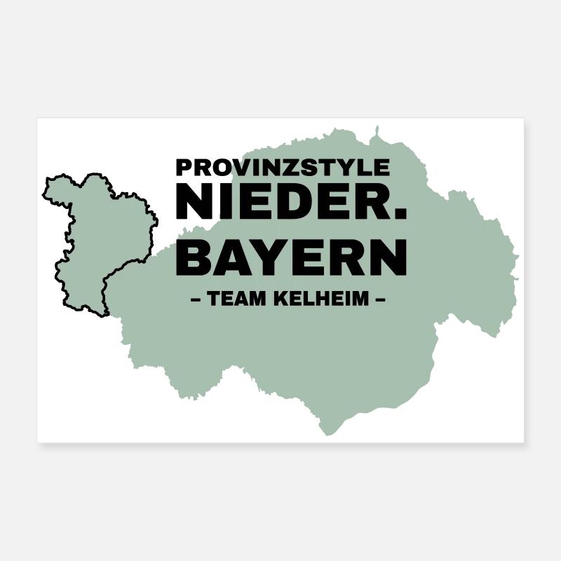 Lower Bavaria | KELHEIM Poster 24" x 16" (60x40 cm)