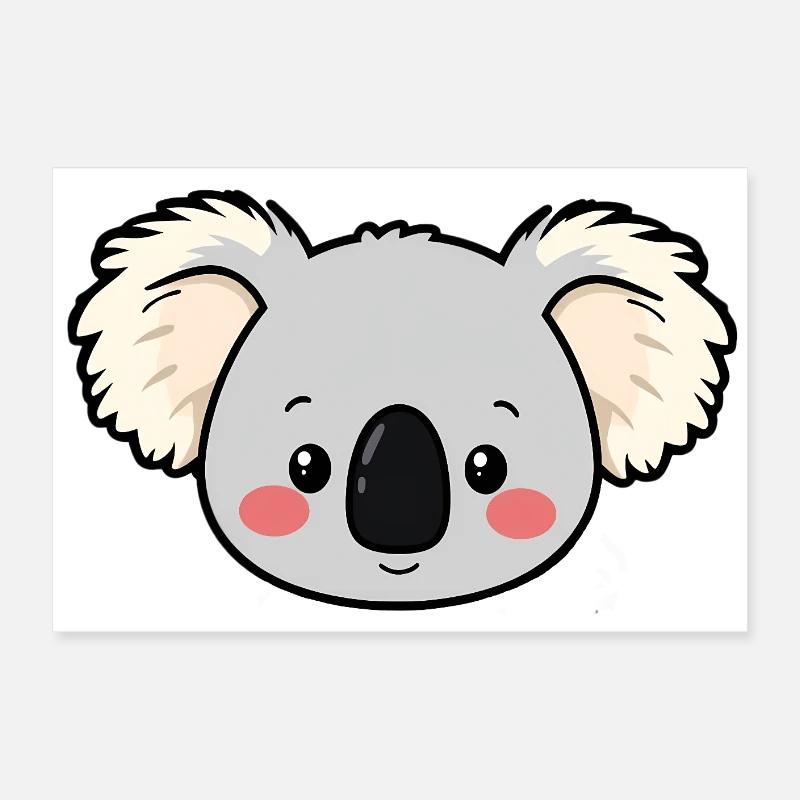 Koala Bär Poster 60x40 cm