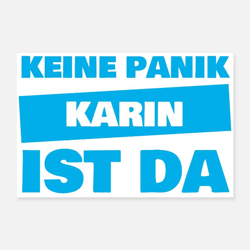 Prénom Karin Poster 60 x 40 cm