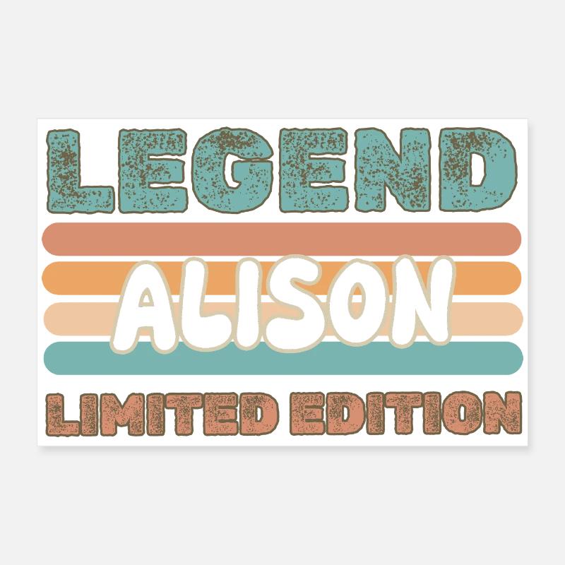 Alison Poster 60 x 40 cm