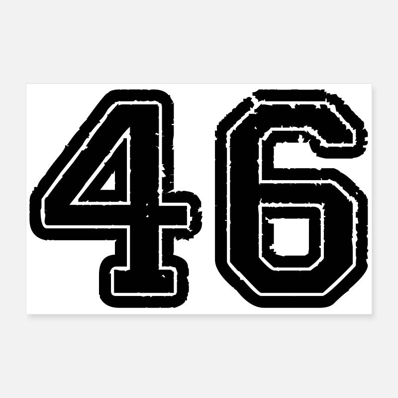 46 Poster 60x40 cm