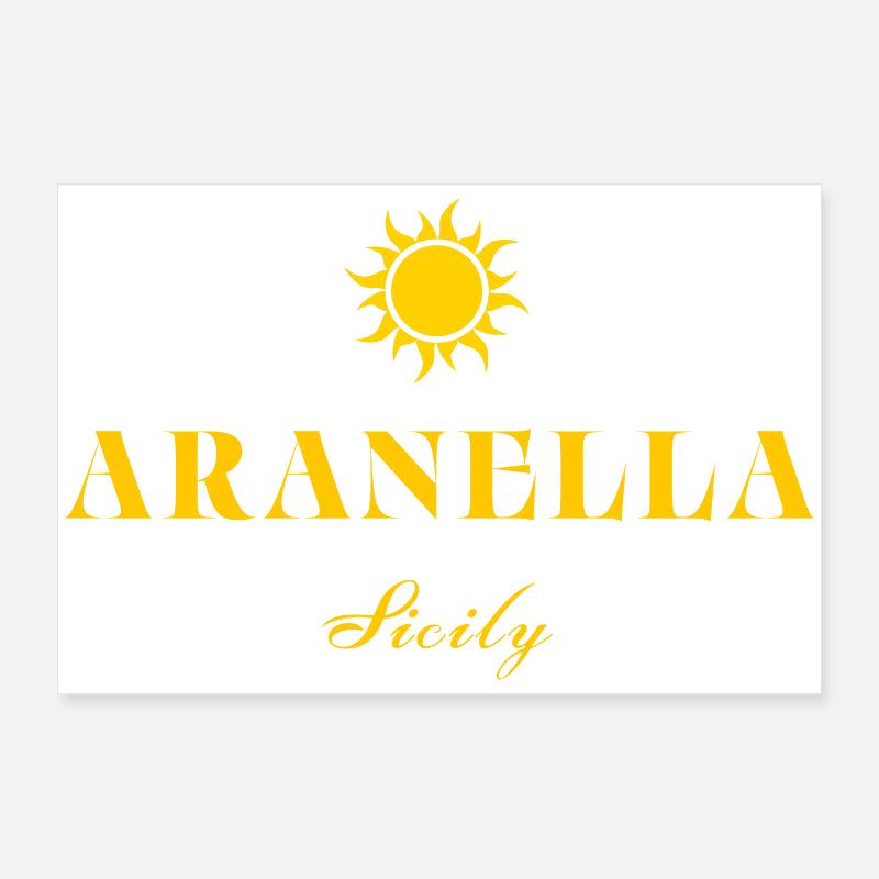 Aranella Sicily Sun Poster 60 x 40 cm