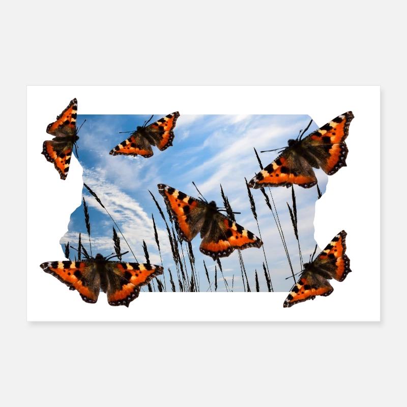 BUTTERFLY Poster 24" x 16" (60x40 cm)