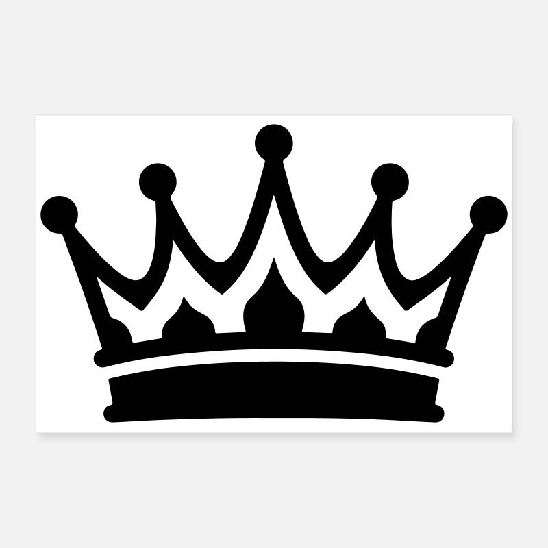 Krone Symbol Poster 60x40 cm