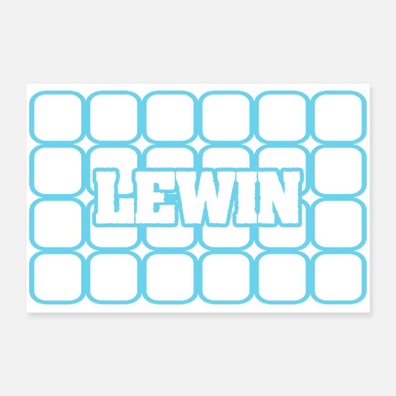 Lewin Poster 60 x 40 cm