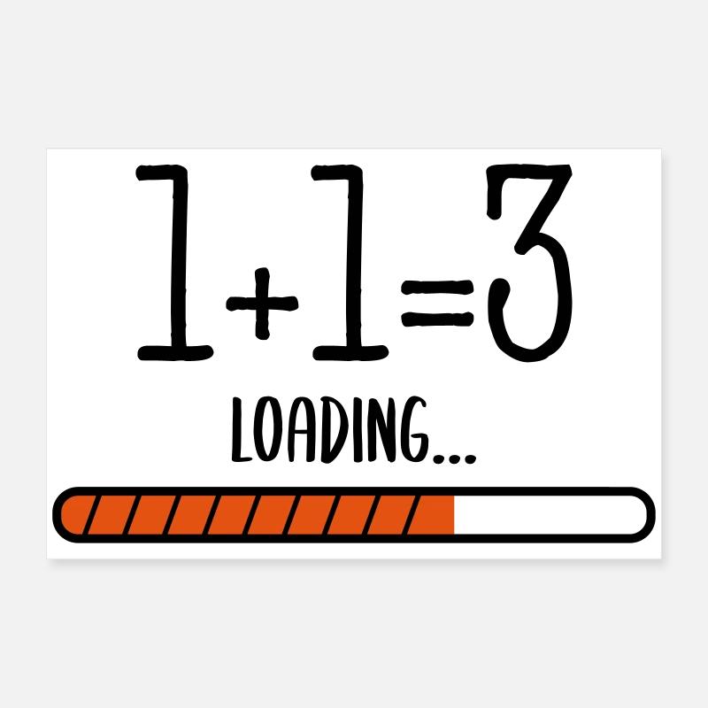 Baby loading Poster 60x40 cm