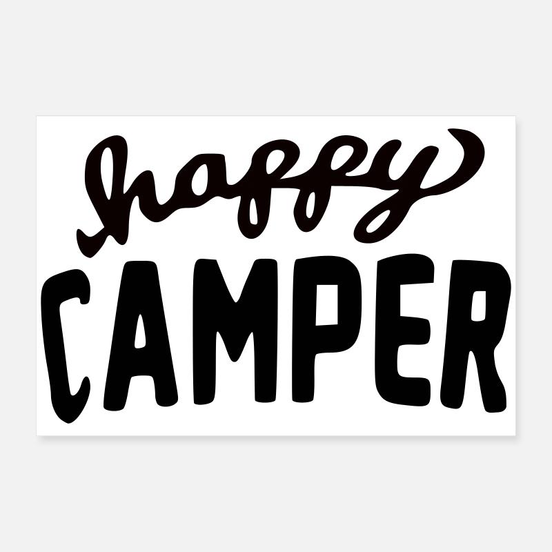 Ella Lopez "happy camper" Poster 60x40 cm