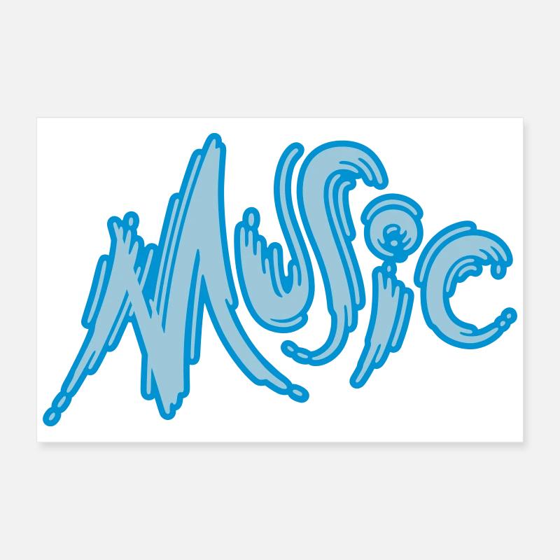 Music Poster 60x40 cm