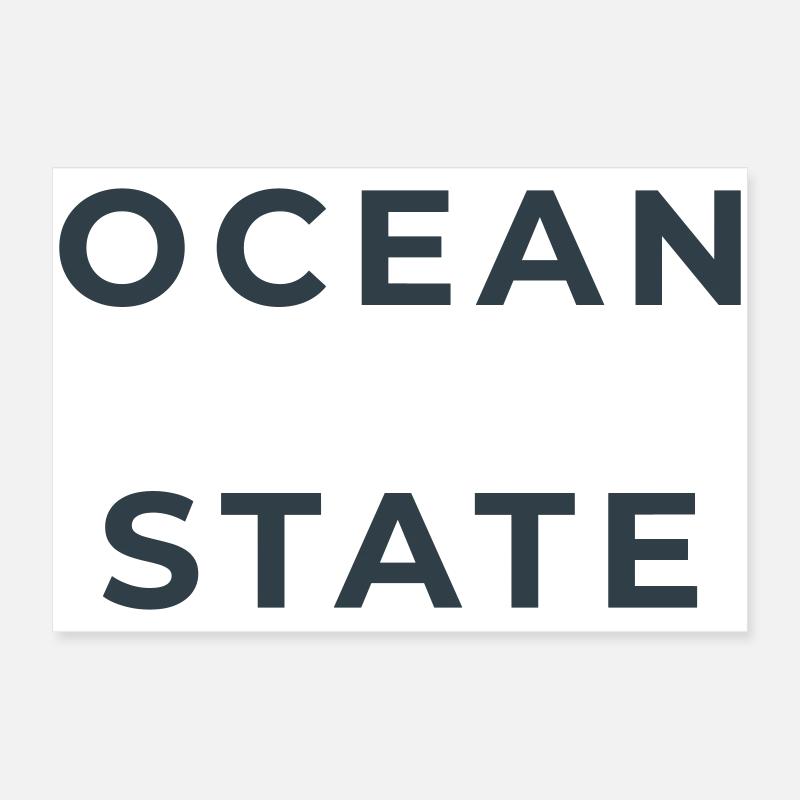 OCEAN STATE Poster 60x40 cm