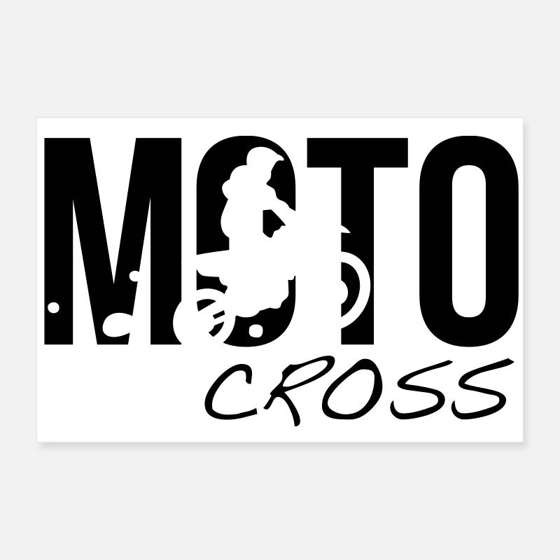 motocross Poster 60x40 cm