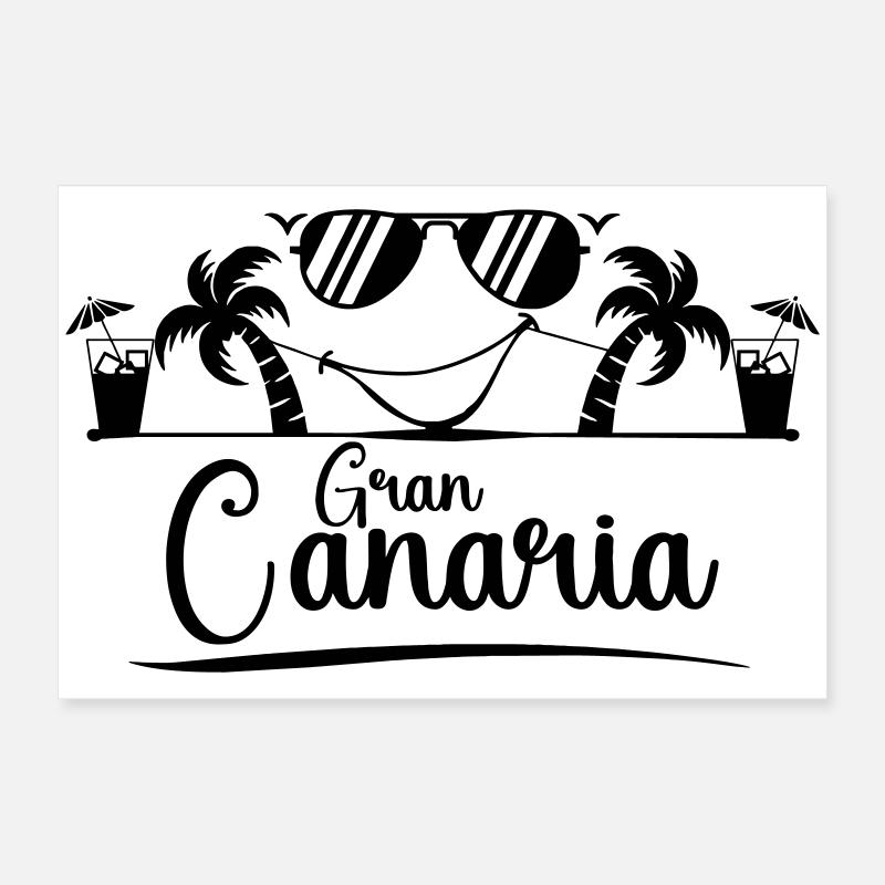 Gran Canaria Poster 60 x 40 cm