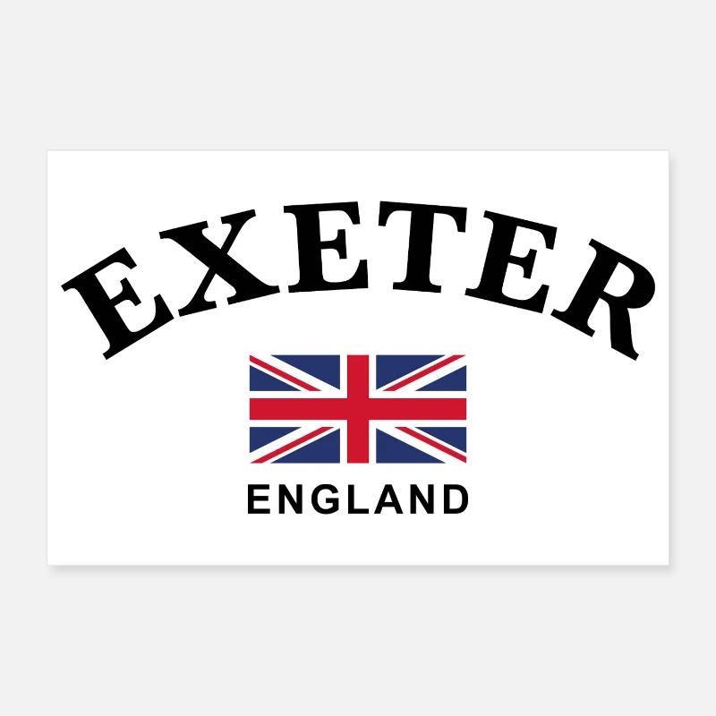Exeter, Angleterre Poster 60 x 40 cm