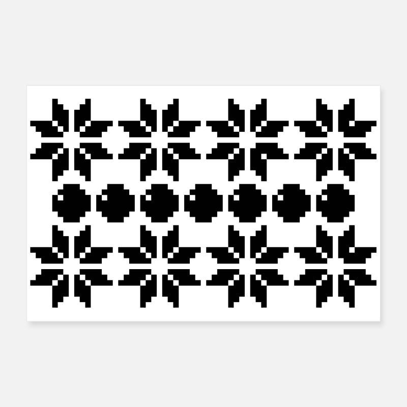 moche design de noël Poster 60 x 40 cm