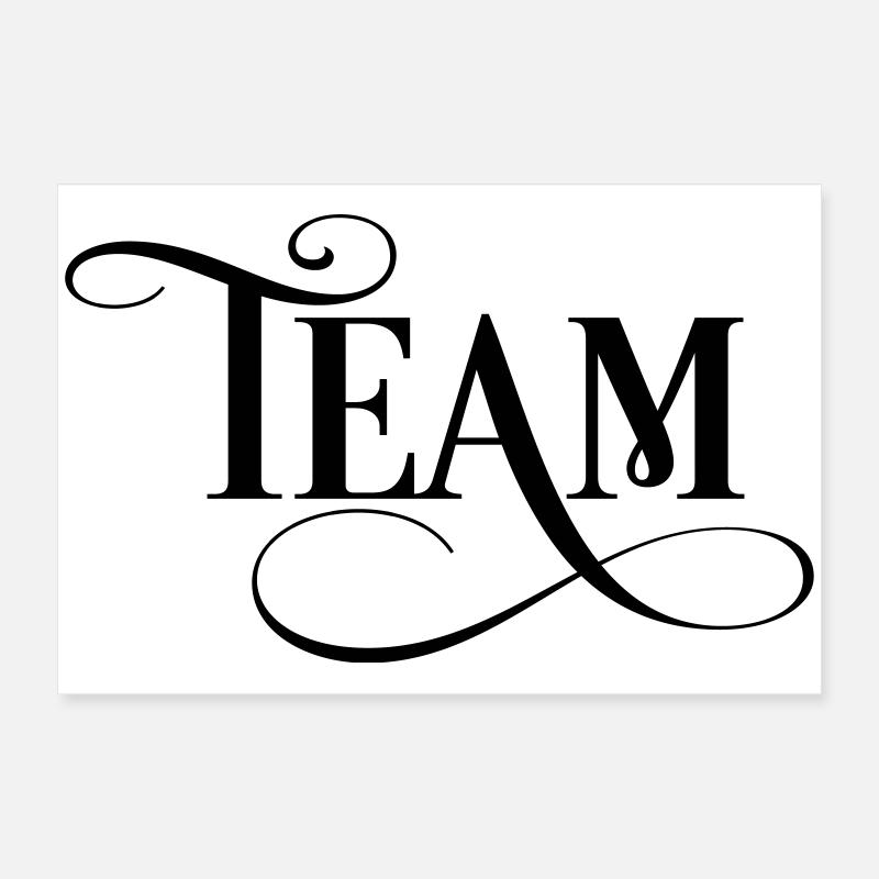 Team Poster 60x40 cm