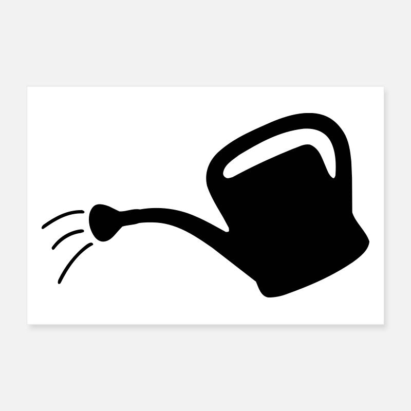 Watering can Poster 24" x 16" (60x40 cm)