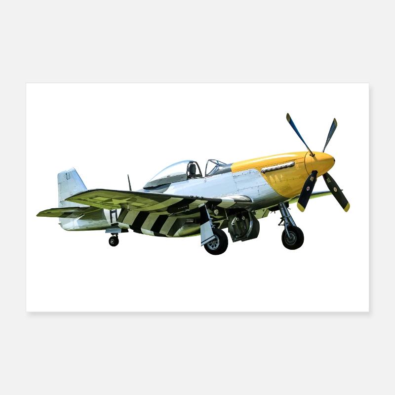 P-51 Poster 60 x 40 cm