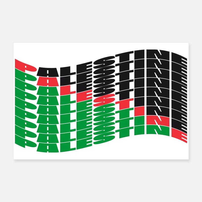 Palästina Poster 60x40 cm