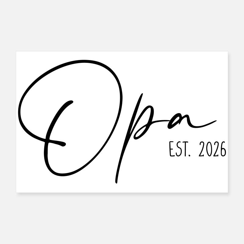 Opa est 2026 Poster 60x40 cm