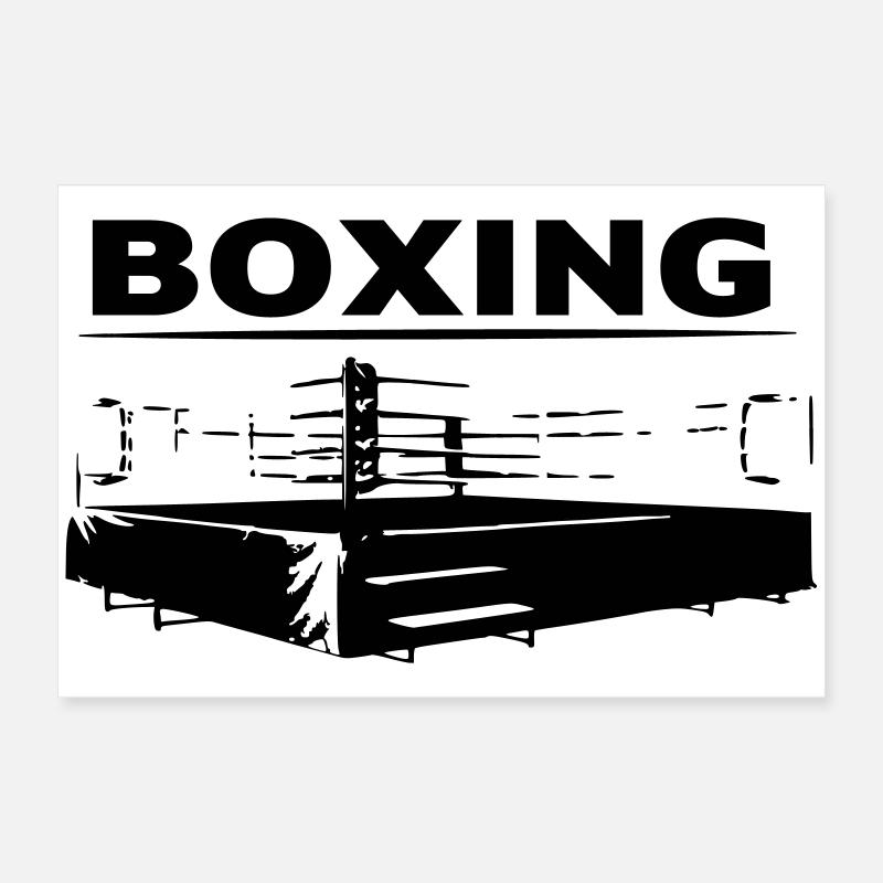 Boxing | Boxring Poster 60x40 cm