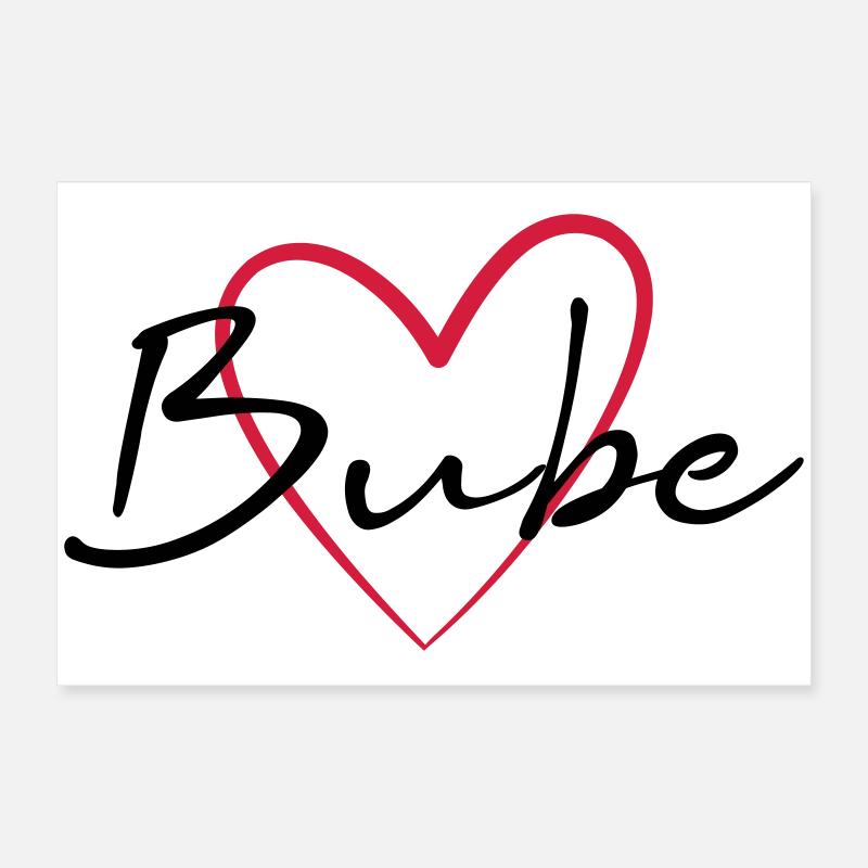 Heart Jack Gift Idea Poster 24" x 16" (60x40 cm)