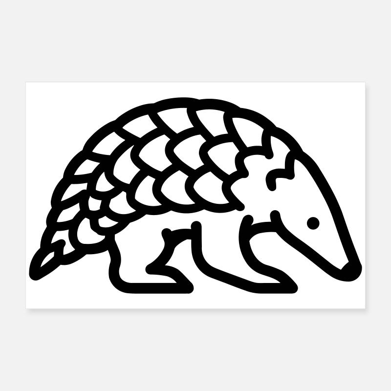 pangolin Poster 24" x 16" (60x40 cm)
