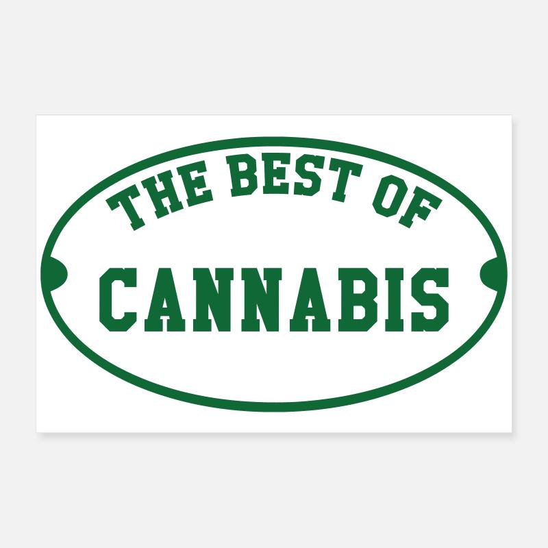 Das Beste aus Cannabis Poster 60x40 cm