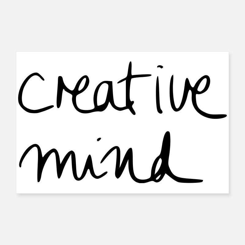 creative mind Poster 60x40 cm