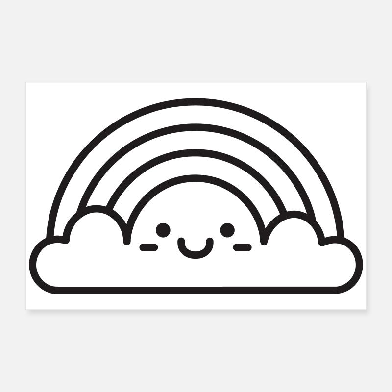 rainbow Poster 24" x 16" (60x40 cm)