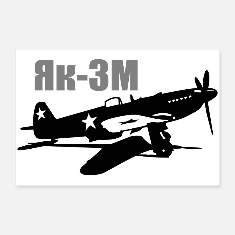 Yak-3 M Poster 60 x 40 cm