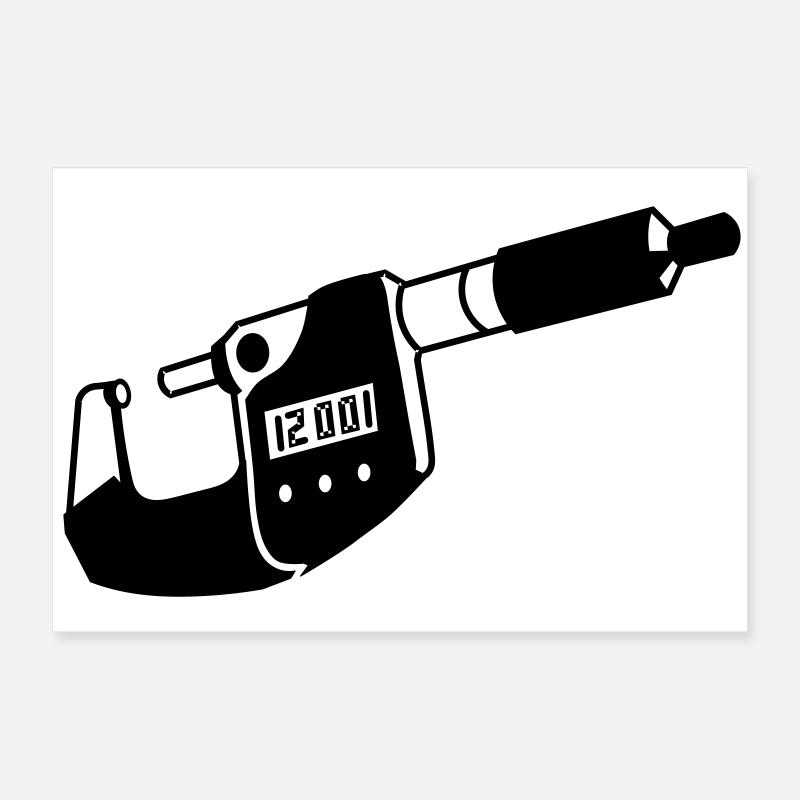 buegelmessschraube Poster 60 x 40 cm