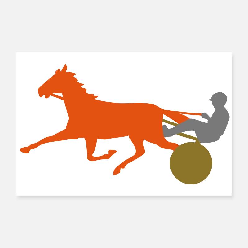 Conception dynamique du trotteur Poster 60 x 40 cm