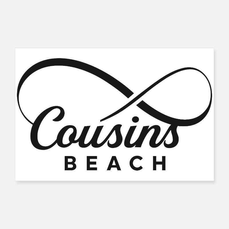 Cousins Beach – Infinity Poster 60x40 cm