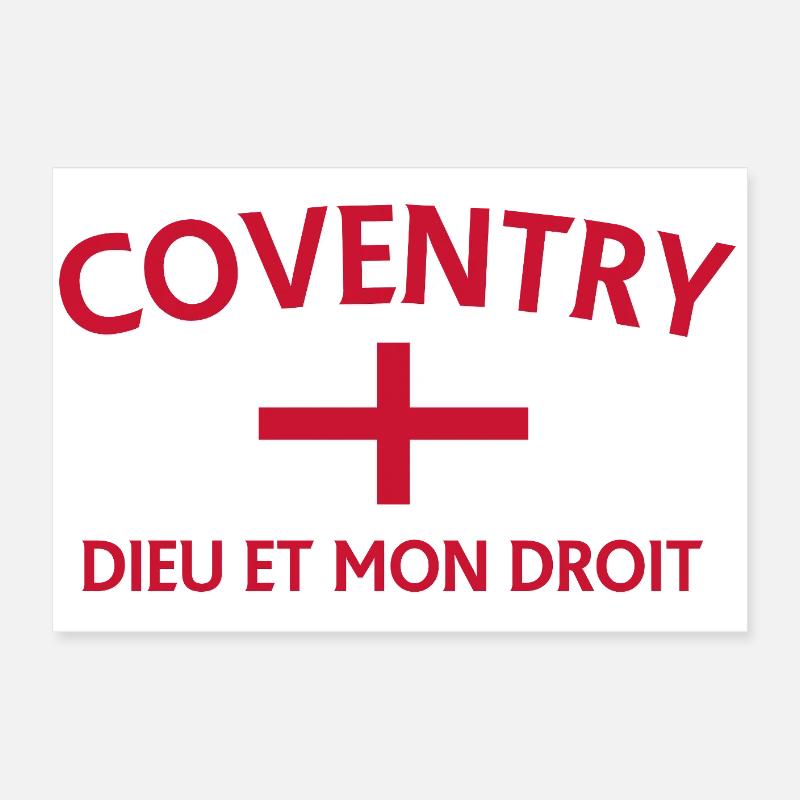 Coventry Cross Heritage Tee Poster 24" x 16" (60x40 cm)