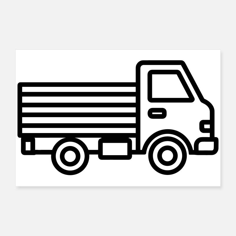 Lkw Poster 60x40 cm