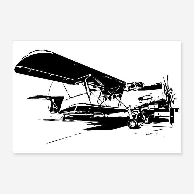 Puissance du géant du ciel Poster 60 x 40 cm