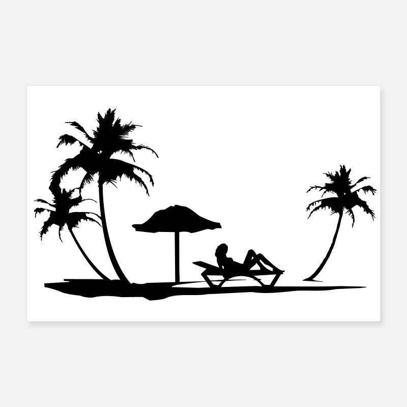 Beach Poster 24" x 16" (60x40 cm)