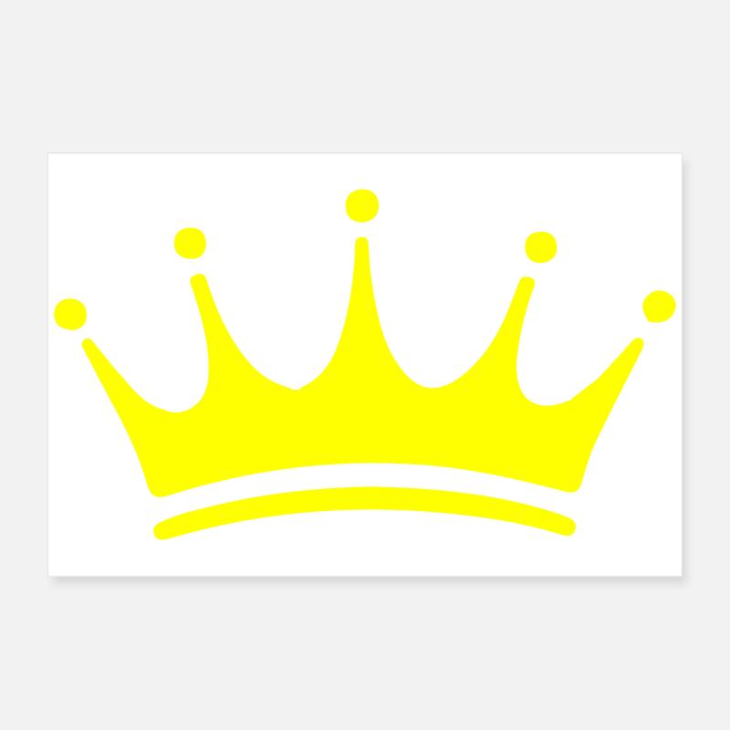 Crown Symbol Poster 24" x 16" (60x40 cm)