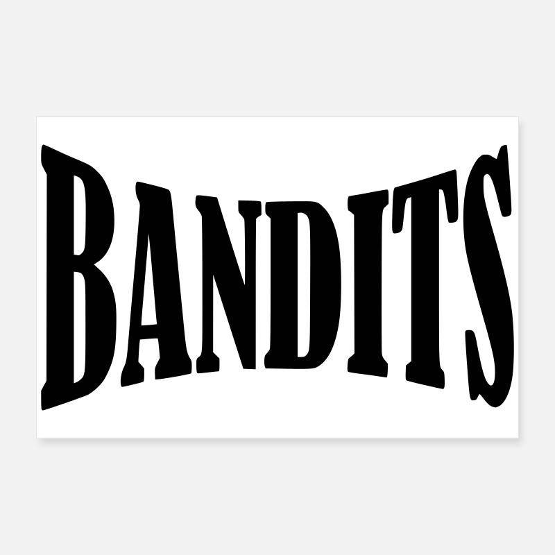 Chemise Bandit Bandits Poster 60 x 40 cm