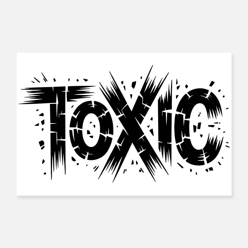 Toxique Poster 60 x 40 cm