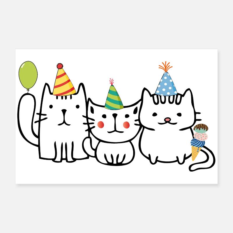 Anniversaire Poster 60 x 40 cm