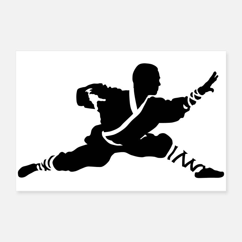 Kung fu Poster 60x40 cm