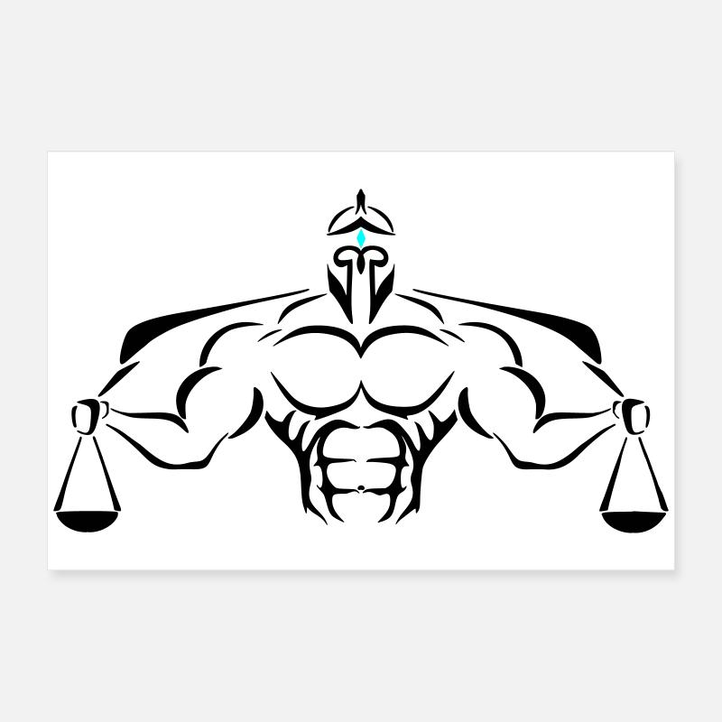 Alpha Scale Deluxe Poster 60x40 cm