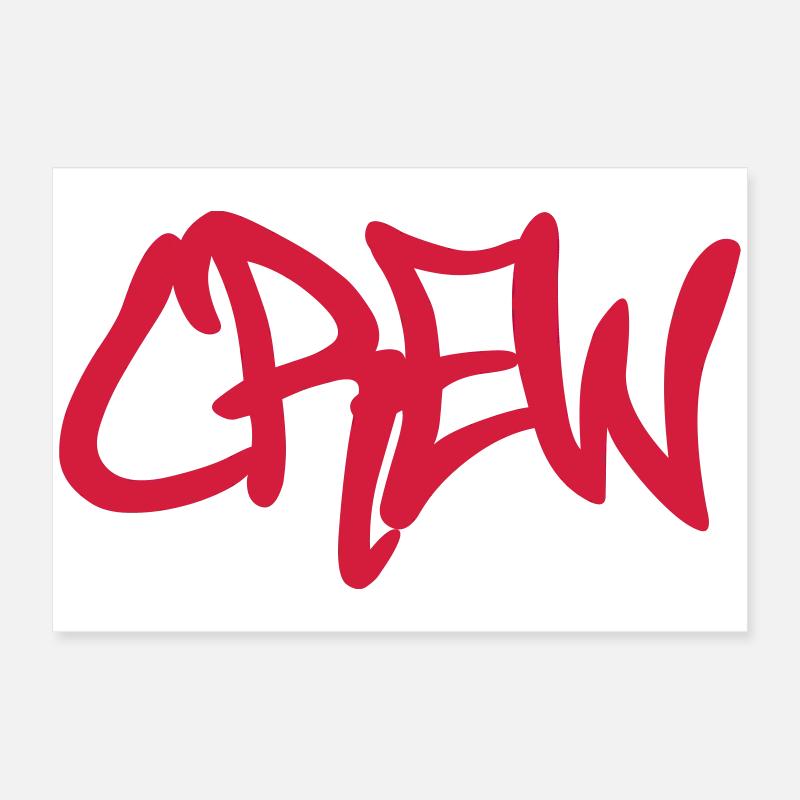 CREW Poster 60 x 40 cm