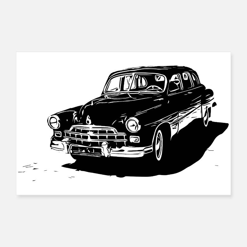 Classic Drive Poster 60x40 cm