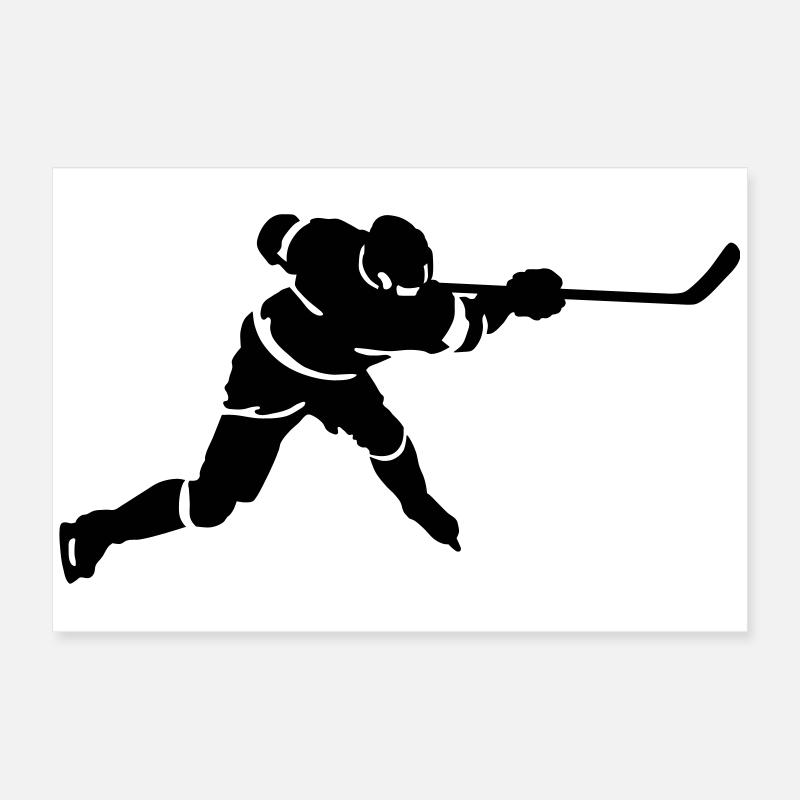 Hockey Poster 24" x 16" (60x40 cm)