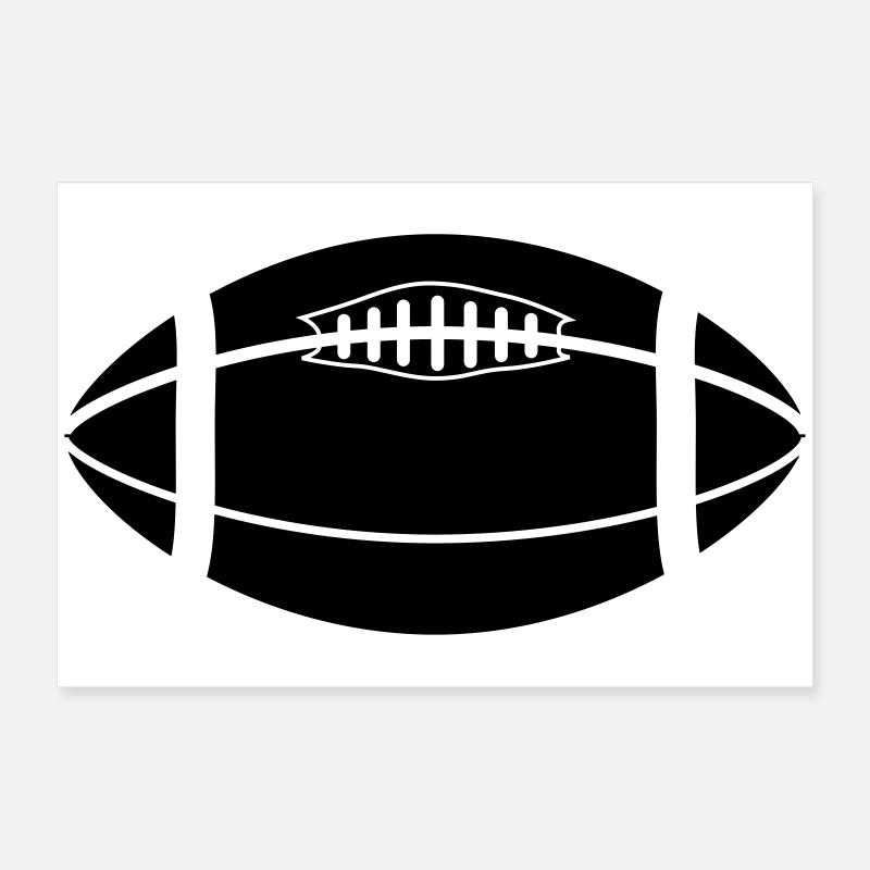 foot américain Poster 60 x 40 cm