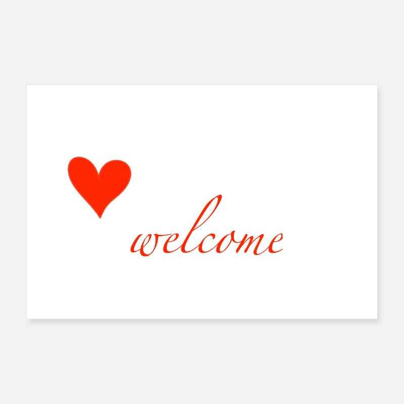 welcome Poster 24" x 16" (60x40 cm)