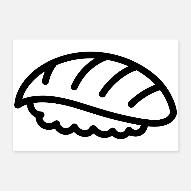 sushi Poster 60 x 40 cm