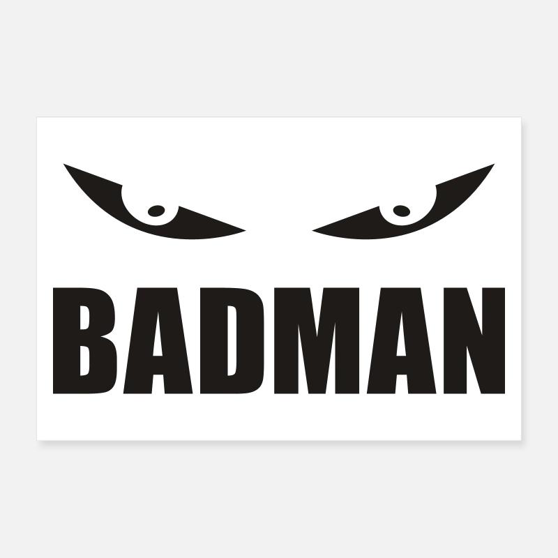 badman Poster 60x40 cm
