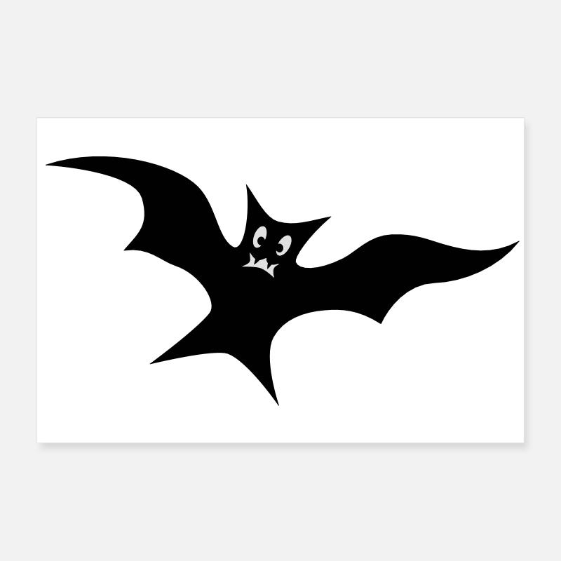 Bat Poster 24" x 16" (60x40 cm)